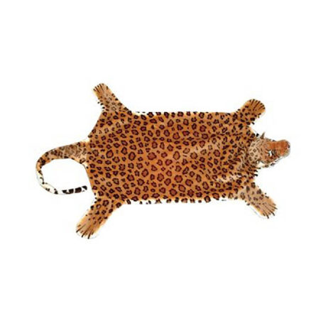 10099 leopard plush rug