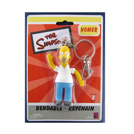 12064 homer bendy keychain