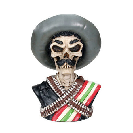 2651 zapata skeleton bust