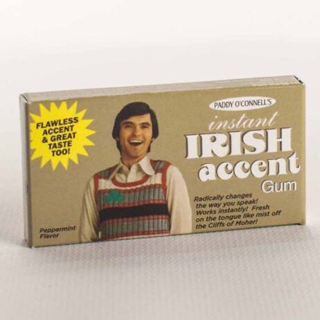 Instant Irish Accent Gum