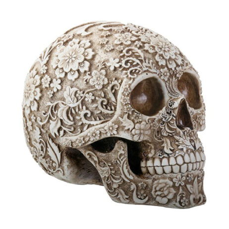 39205 floral skull