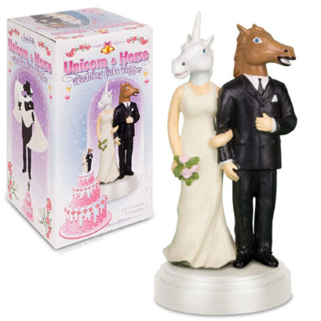 Unicorn & Horse Cake Topper