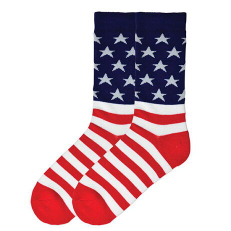 Men'S American Flag Socks