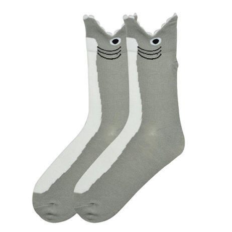 41751 big mouth shark socks