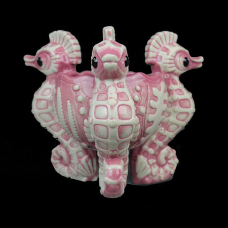 43320 seahorse tiki bowl pink