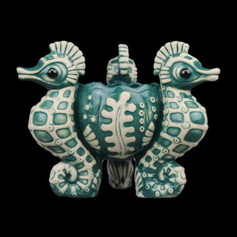 43321 seahorse tiki bowl