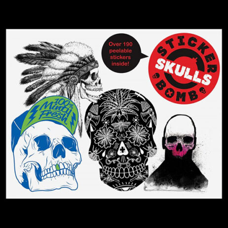 Stickerbomb Skulls