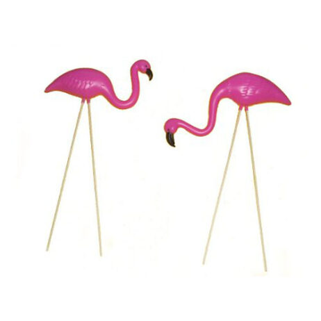 9868 mini flamingo ornament