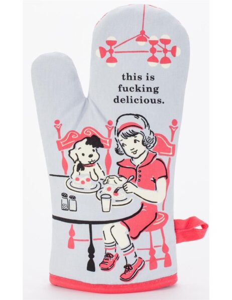 This is Fucking Delicious Oven Mitt