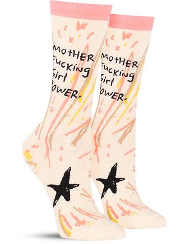 Mfing Girl Power Women'S Socks