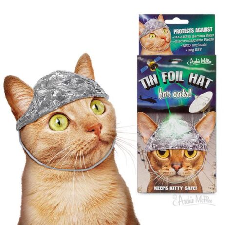 Tinfoil Hat For Cats