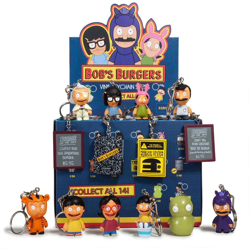 Bob's Burgers Series 2 Blind Bag Key Chain | Hot Topic