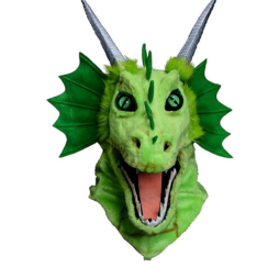 Dragon Green Moving Mouth Mask