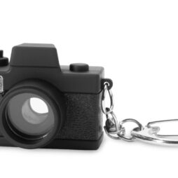 Camera Light-Up Keychain with Shutter Sound