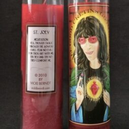 Saint Joey Ramone Candle