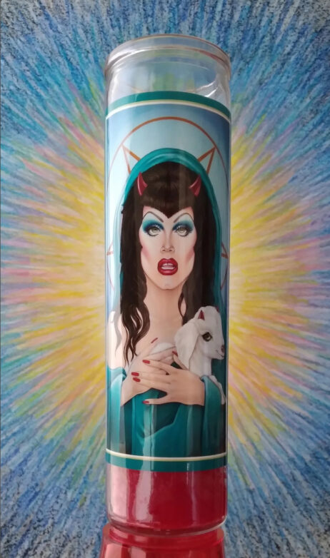 Saint Sharon Needles Candle