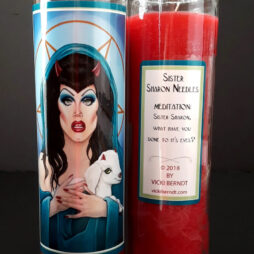 Saint Sharon Needles Candle