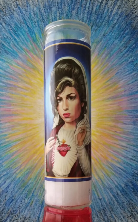 Saint Winehouse Candle
