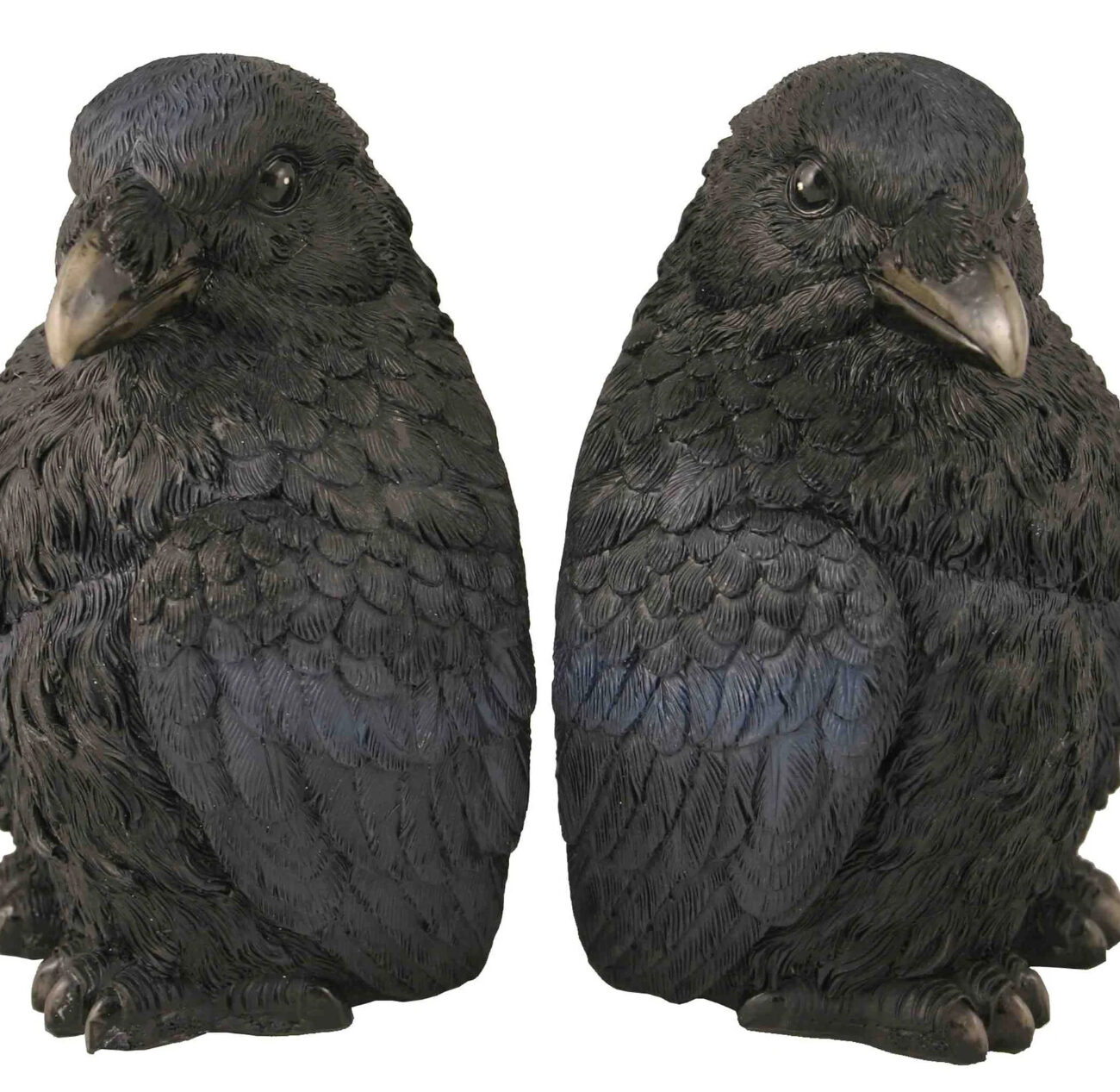Crow Bookend Set