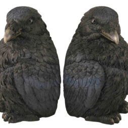 Crow Bookend Set