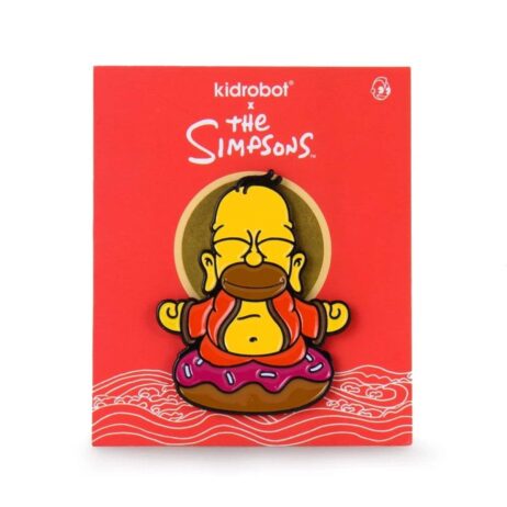 Homer Buddha Enamel Pin