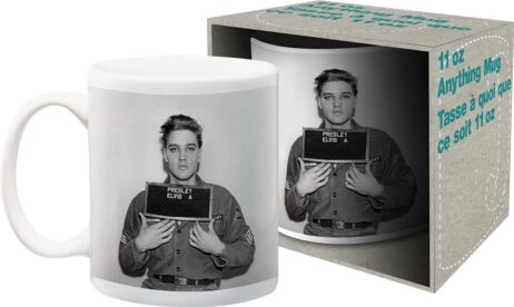 Elvis Enlistment Photo Mug