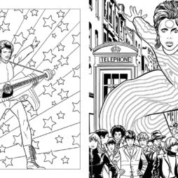 Bowie A Michael Allred Coloring Book 2