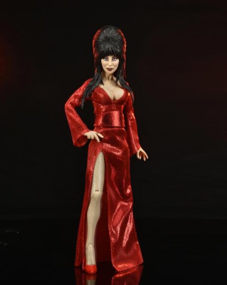 Elvira, Mistress of the Dark Red, Fright + Boo Clothed Figure