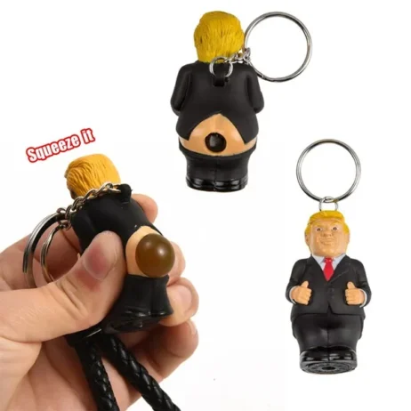 Trump Pooper Keychain