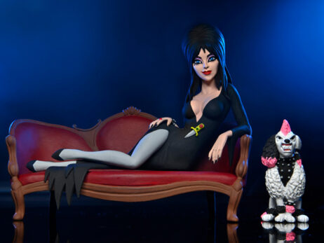 Elvira, Mistress of the Dark on Couch Toony Terror