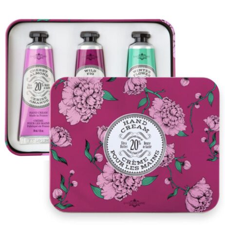 Eggplant hand cream trio main