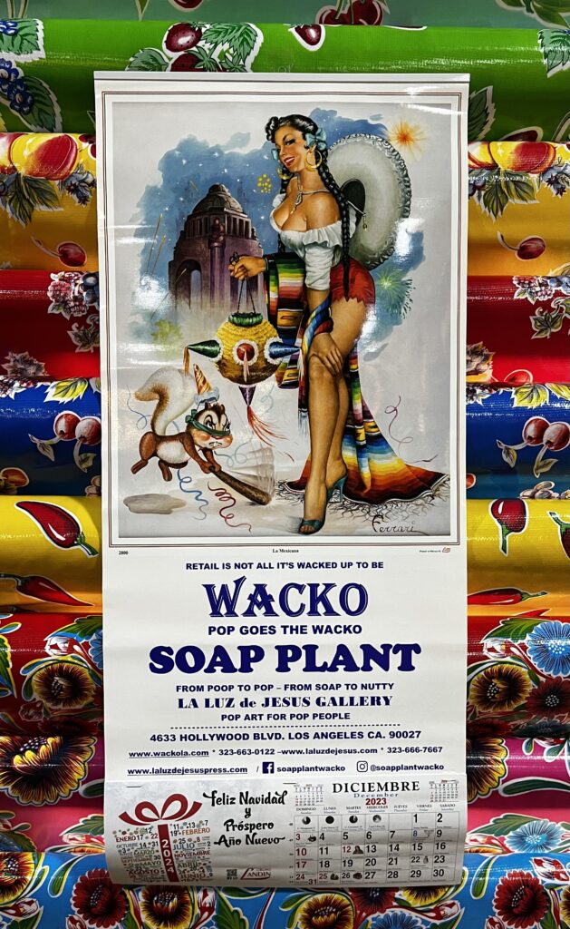 Soap Plant/ Wacko Calendars 2024 WACKO Los Angeles