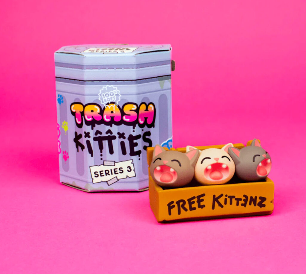 Trash Kitties Series 3 Blind Box WACKO Los Angeles