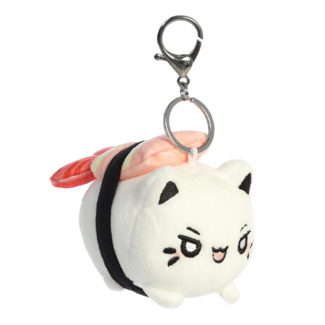 Shrimp Sushi Meowchi Plush Keychain