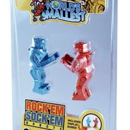 World’s Smallest Rock ‘Em Sock ‘Em Robots