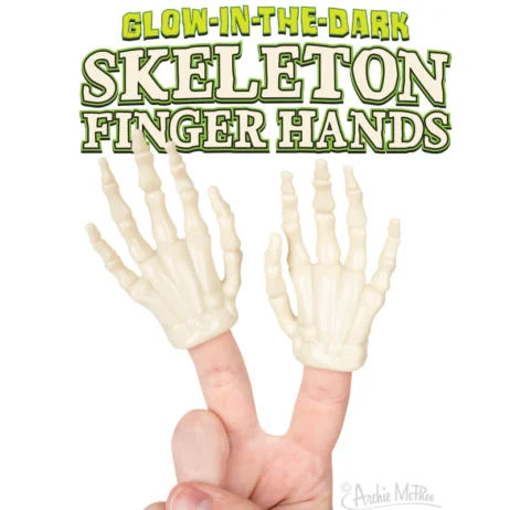 Skeleton Hand Finger Puppet