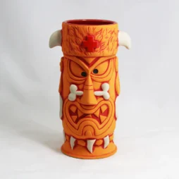 Witch Doctor Volcanic Orange Tiki Mug