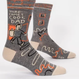 Here Comes Cool Dad Men’s Socks