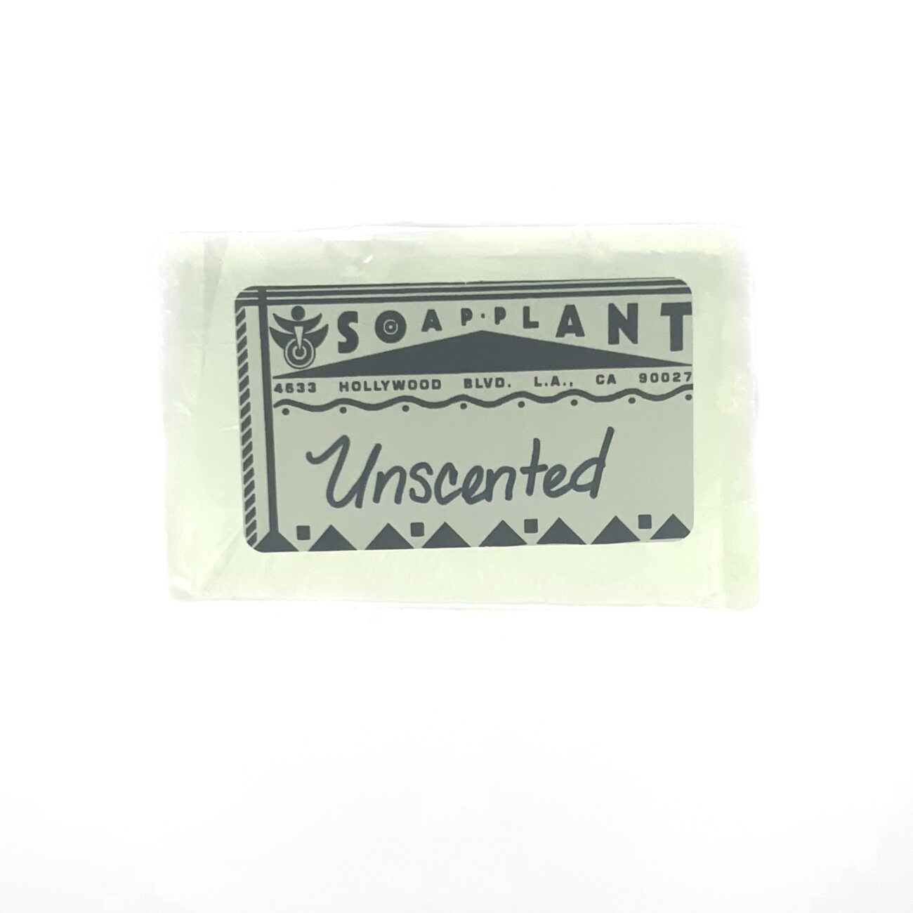Unscented glycerin soap