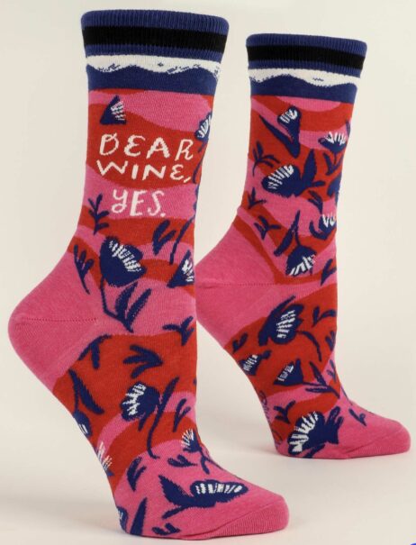 Dear Wine. Yes. Women's Socks