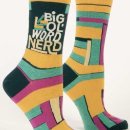 Big Ol’ Word Nerd Women's Socks