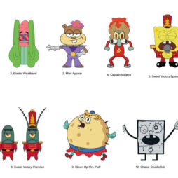 SpongeBob Squarepants 3D Foam Blind Bag Keychain Series 6