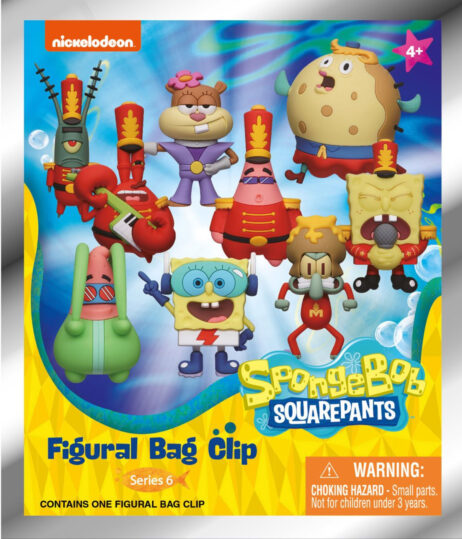 SpongeBob Squarepants 3D Foam Blind Bag Keychain Series 6
