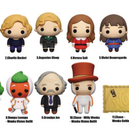 Willy Wonka + the Chocolate Factory 3D Foam Blind Bag Keychain Series 6