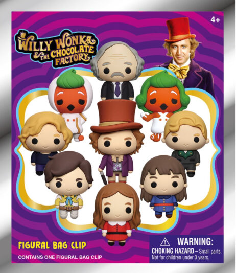 Willy Wonka + the Chocolate Factory 3D Foam Blind Bag Keychain Series 6