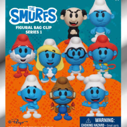 Smurfs 3D Foam Blind Bag Keychain Series 1