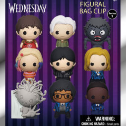 Wednesday 3D Foam Blind Bag Keychain Series 1