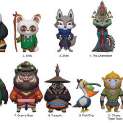 Kung Fu Panda 4 3D Foam Blind Bag Keychain