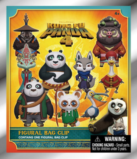 Kung Fu Panda 4 3D Foam Blind Bag Keychain