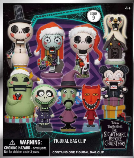 Nightmare Before Christmas 3D Foam Blind Bag Keychain Series 9